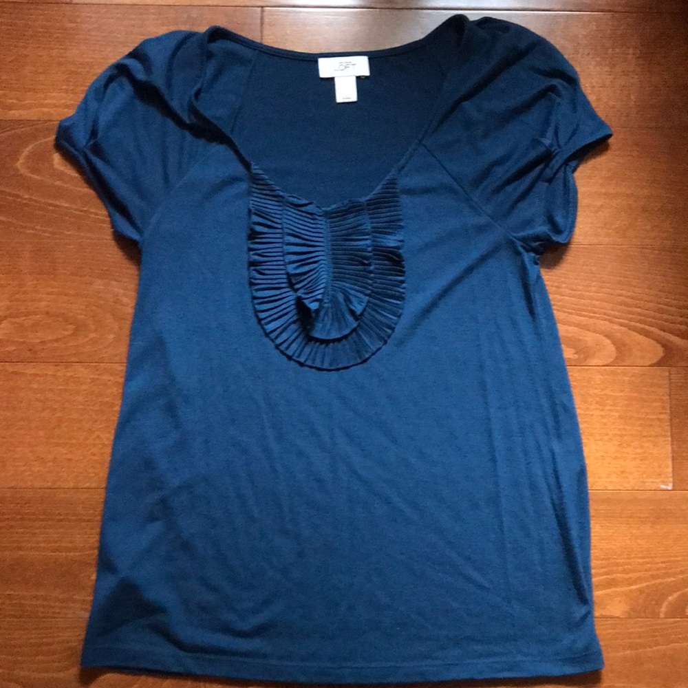 Loft size M blue dress top